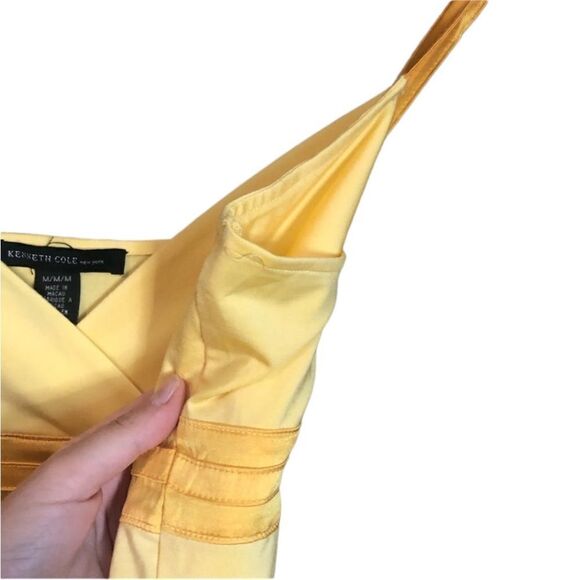 3 for $30! Kenneth Cole yellow  tank top - Picture 3 of 10
